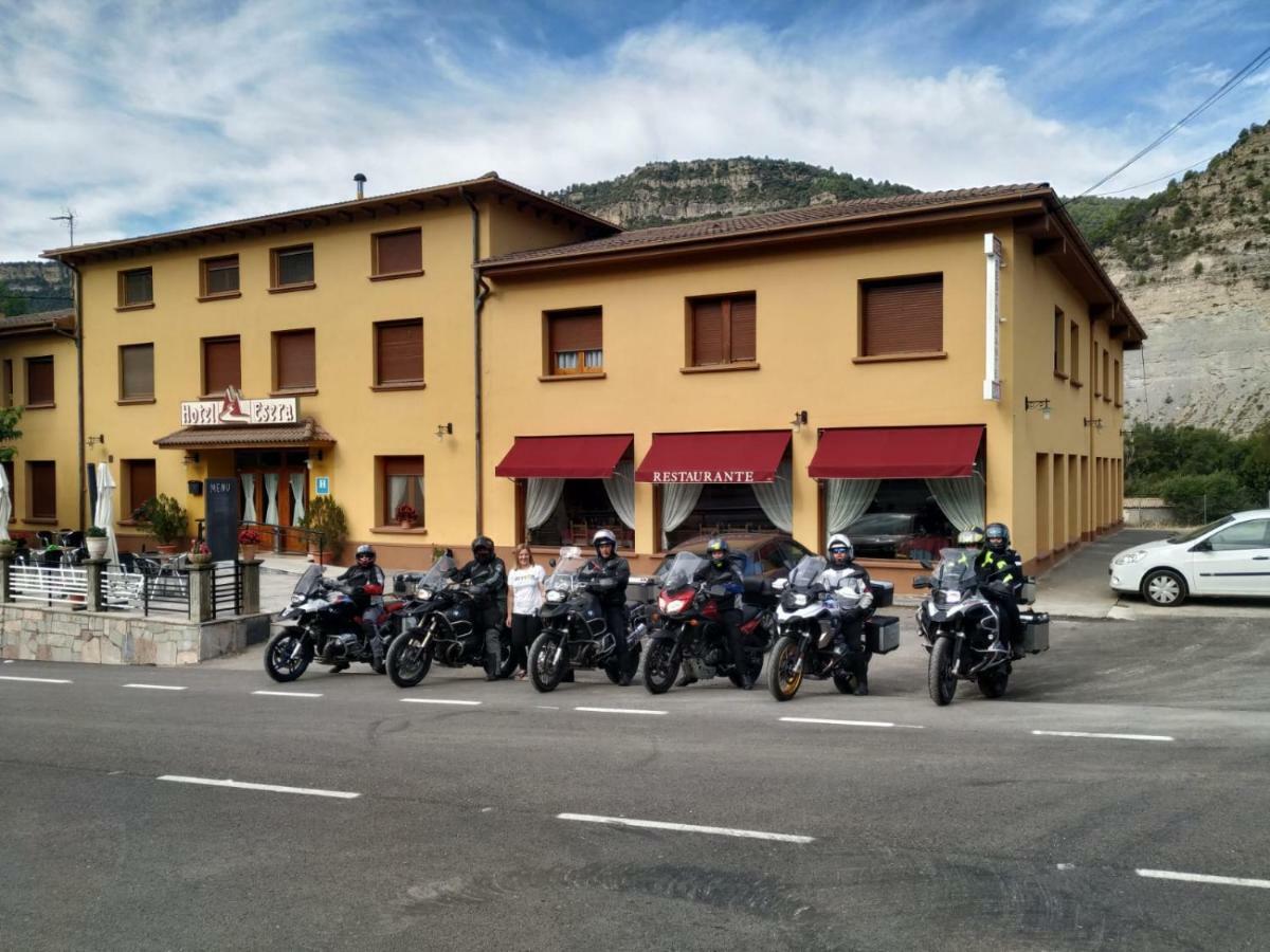Hotel Del Esera Santa Liestra y San Quílez Exterior foto